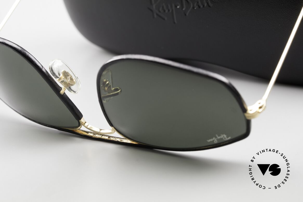 Ray Ban Fashion Metal 3 Limited Leather Edition 80s, Size: medium, Made for Men and Women