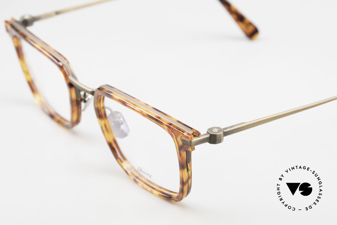 Brioni BR0010O True Luxury Men's Eyewear, top quality, titanium components, m.i. Japan, Made for Men