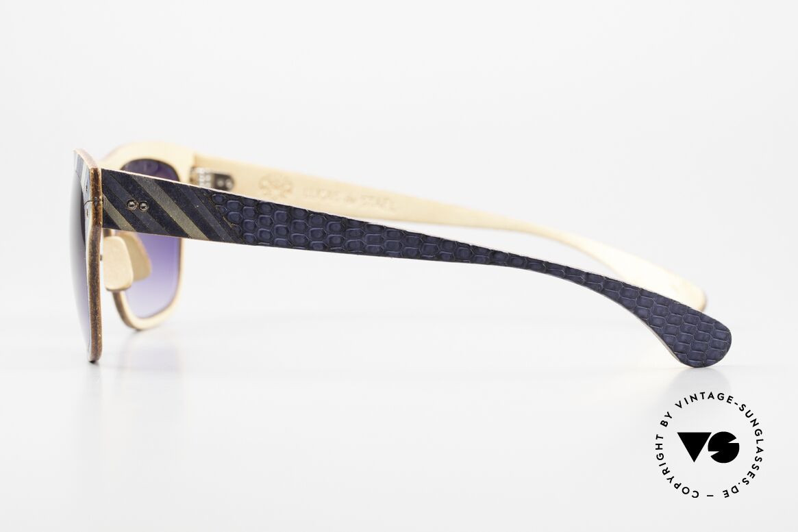 Lucas de Stael Christine Phung Regular Retail Price 1770€, here, small colored leather strips were put together, Made for Men and Women