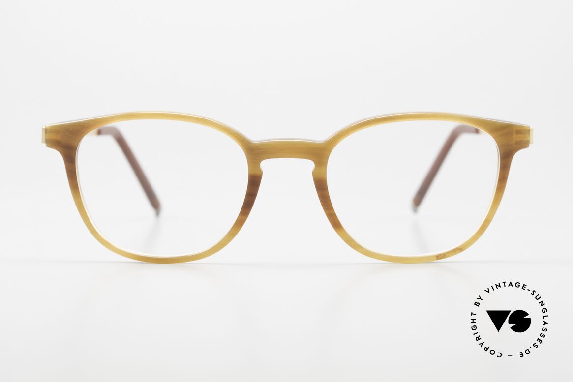 Hoffmann T8002 Luxury Specs Ladies & Gents, unique natural horn glasses from the Ti-Line Collection, Made for Men and Women