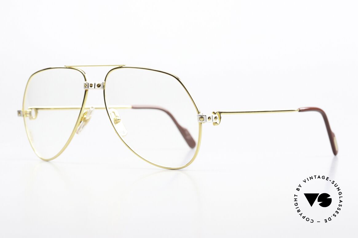 Cartier Vendome Santos - M Old Original From 1983, Santos Decor (with 3 screws): MEDIUM size 59-14, 140, Made for Men