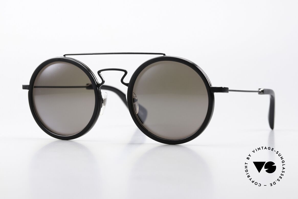 Yohji Yamamoto YY5010 Matt Mirrored Sun Lenses, Yamamoto = the grand master of the avant-garde, Made for Men and Women