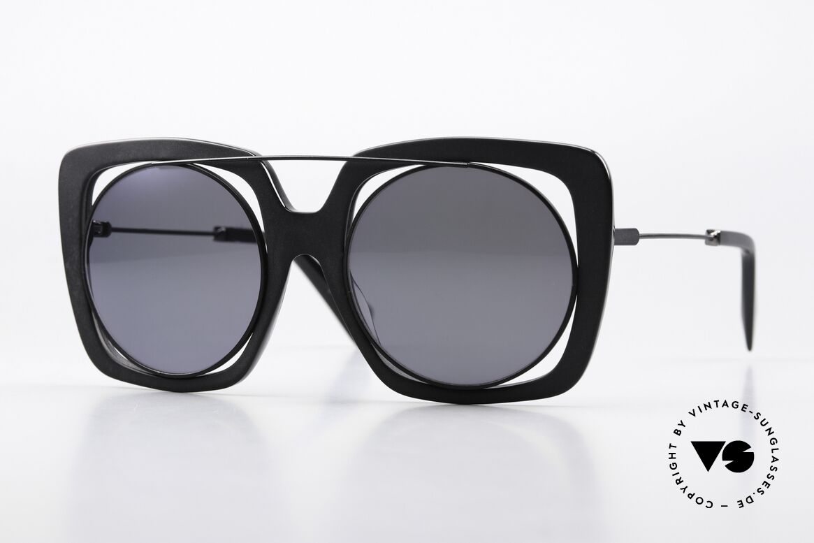 Yohji Yamamoto YY7009 Oversized Shades Avantgarde, Yohji Yamamoto sunglasses, YY7009, size 53/21, Made for Women