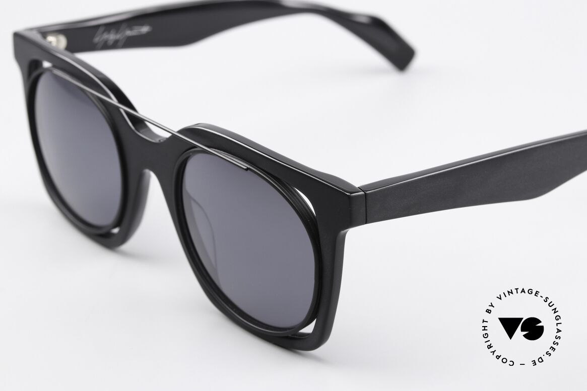 Yohji Yamamoto YY7008 Sun Lenses Matt Mirrored, expressive designer sunglasses with "character", Made for Women