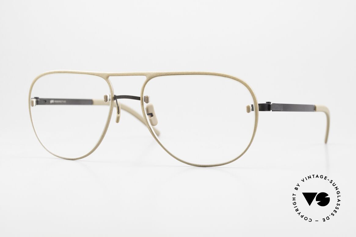 Götti Perspective Bold03 Innovative Aviator Eyewear, Götti / Goetti Perspective glasses BOLD03, 57mm, Made for Men