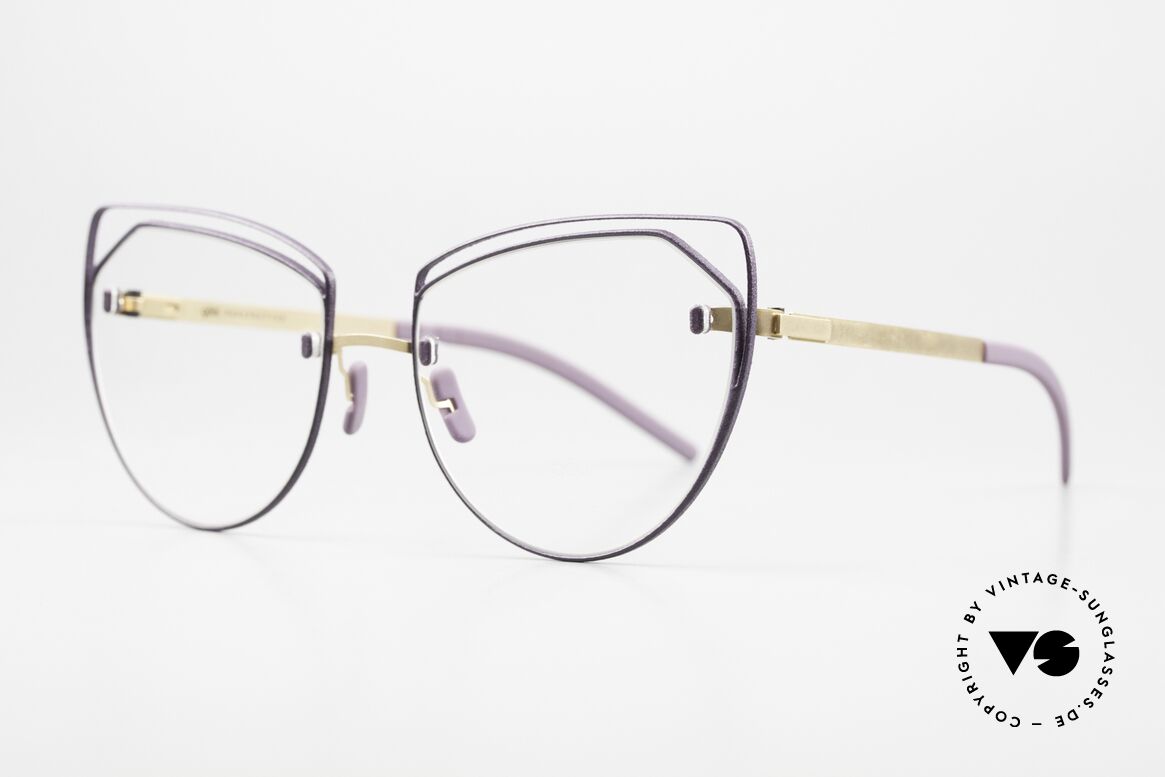 Götti Perspective DC06 Space Rimless With A Striking Edge, with extra expressive additively manufactured edge, Made for Women