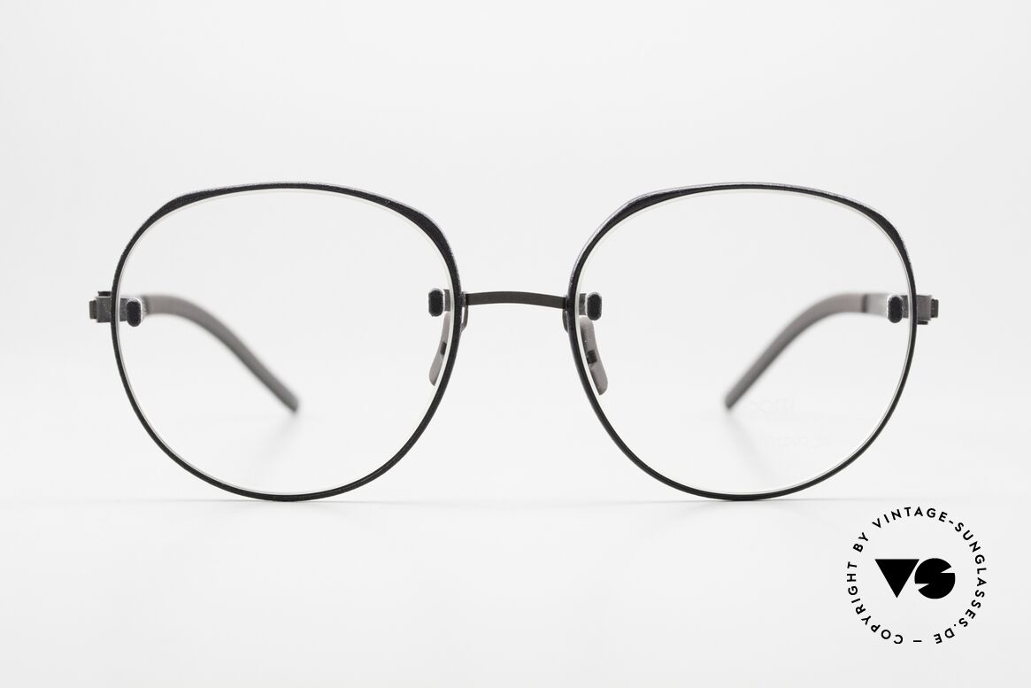 Götti Perspective Bold02 Round With Additional Edge, rimless women's specs; eye-catching & minimalist, Made for Women