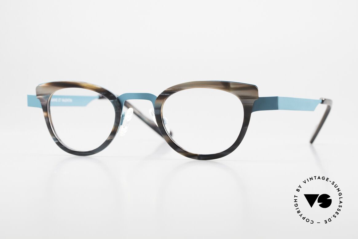 Anne Et Valentin Feist Combo Vintage Eyeglasses, Anne&Valentin glasses, Feist, col. U190, 41/22, Made for Women