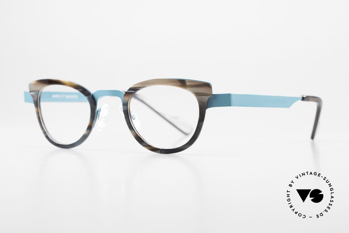 Anne Et Valentin Feist Combo Vintage Eyeglasses, the couple Anne (artist) and Valentin (optician), Made for Women