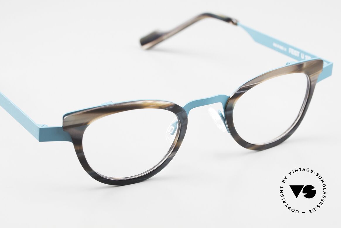 Anne Et Valentin Feist Combo Vintage Eyeglasses, made of energy, light, lines, contrasts & colors, Made for Women