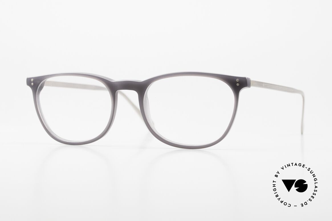 Gernot Lindner GL-504 925 Silver And Palladium, Gernot Lindner glasses, GL-504, c. 36-PDS, 51-18, Made for Men and Women