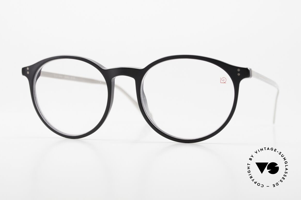 Gernot Lindner AI Panto 925 Silver Panto Acetate, Gernot Lindner glasses, AI-Panto, SM-PDS, 50-18, Made for Men and Women