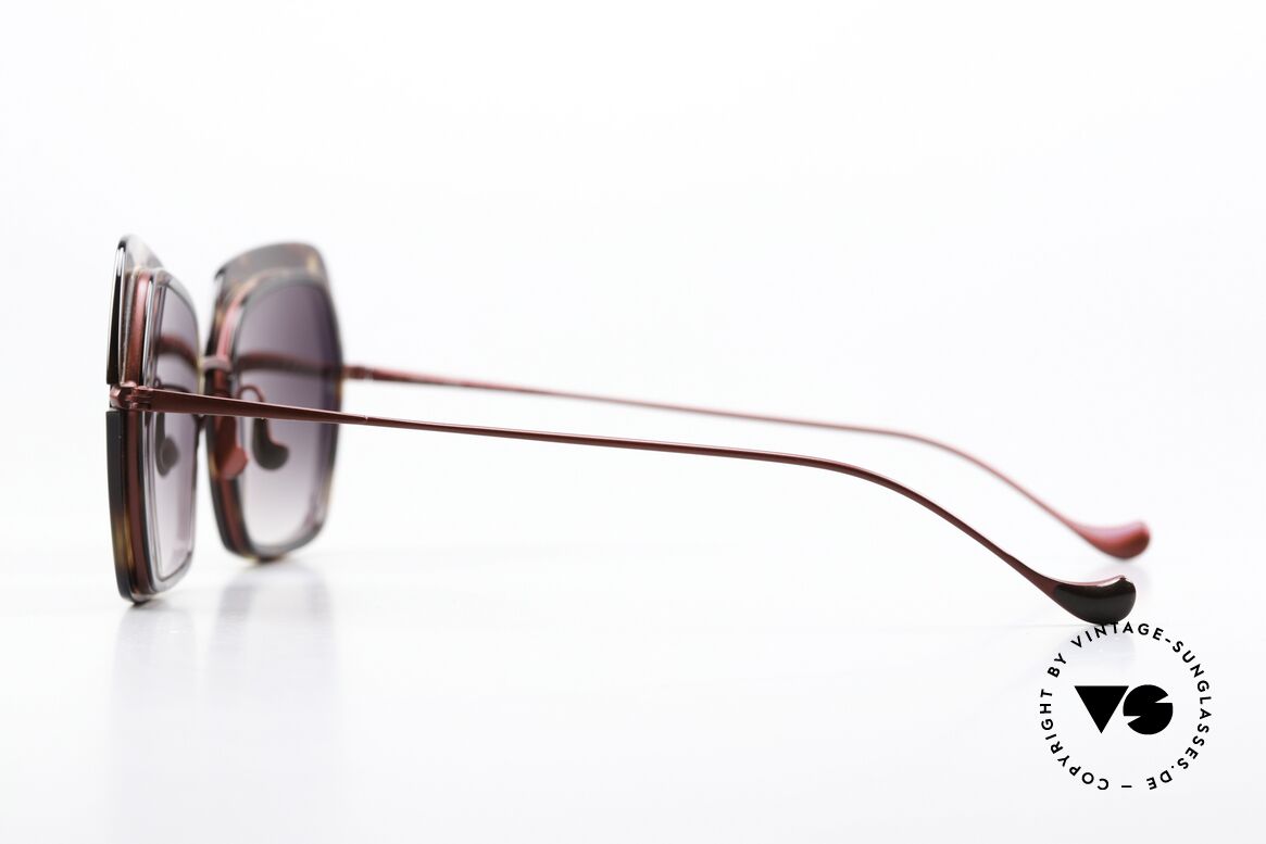 Caroline Abram Warda Women's Shades 60s Style, with strong colors and very feminine shapes, Made for Women