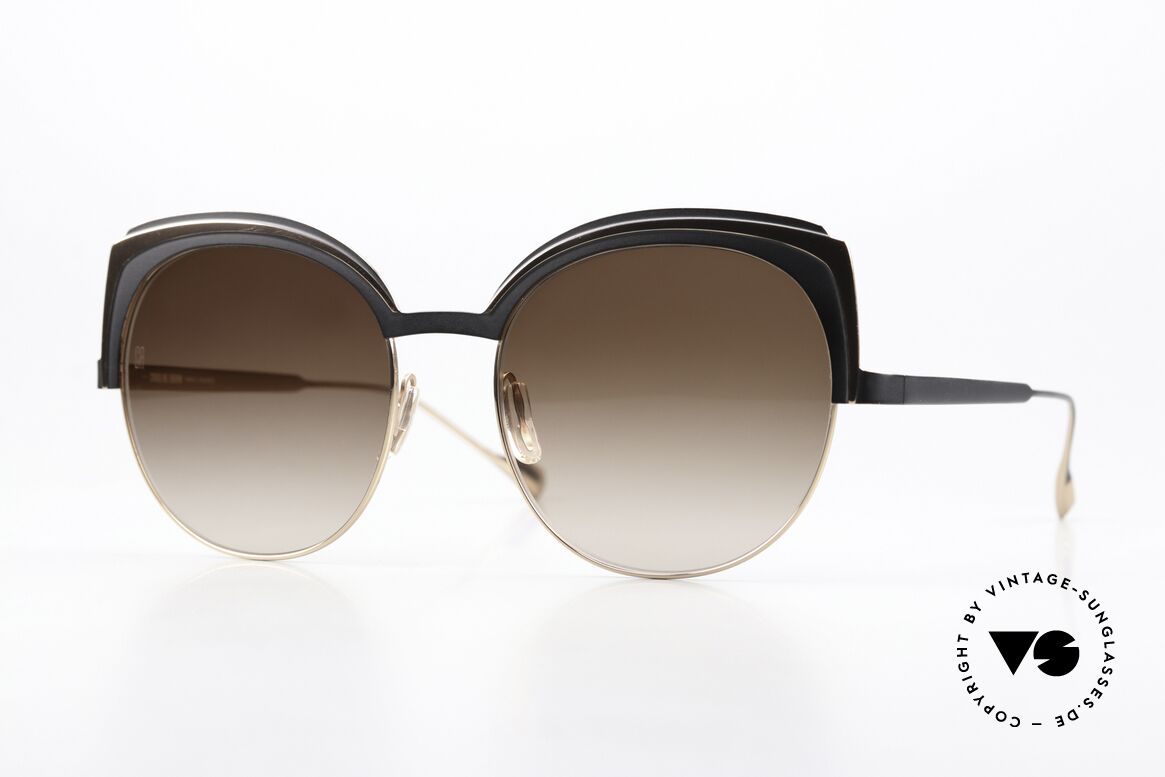 Caroline Abram X-Quise 1 Large Sixties Style Design, Caroline Abram glasses, X-Quise, size 56-19, Made for Women