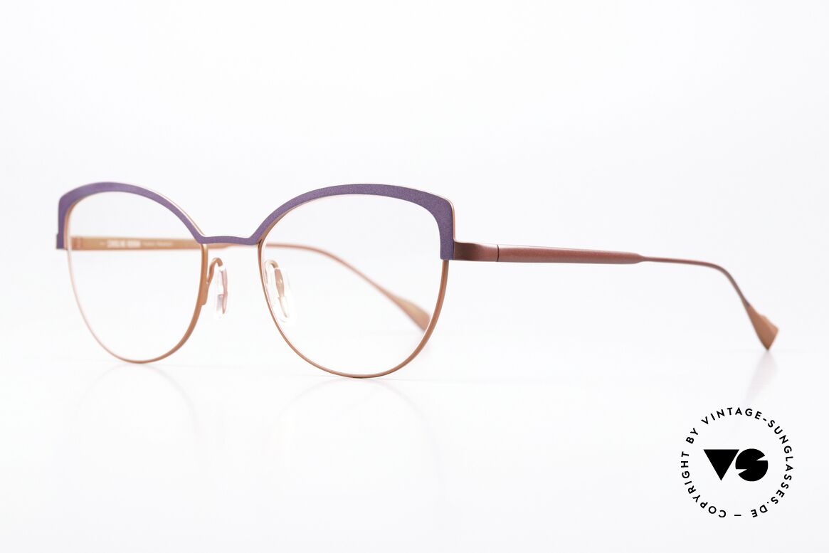 Caroline Abram Yoko Feminine Designer Frame, inspired by the charm of Florida in the 1960's, Made for Women