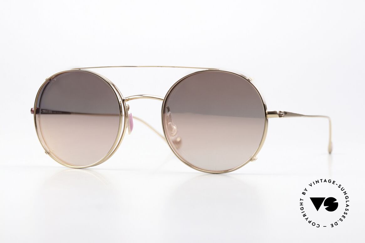 Caroline Abram Virginia Ladies Sunglasses Clip-On, Caroline Abram sunglasses, Virginia, size 48/19, Made for Women