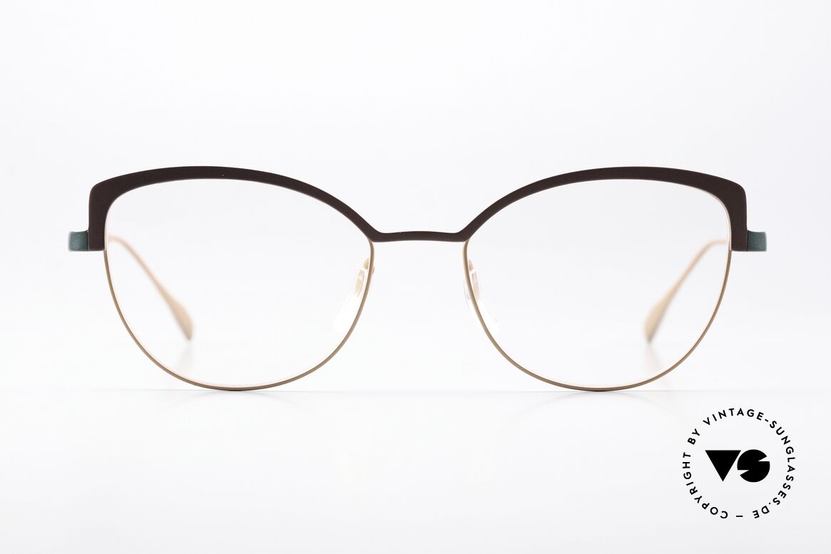 Caroline Abram Yoko Feminine Designer Eyewear, Caroline Abram eyeglasses, YOKO, size 50-17, Made for Women