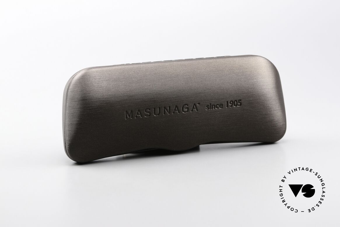 Masunaga GMS-110 Nylor Panto Eyeglasses, Size: medium, Made for Men and Women