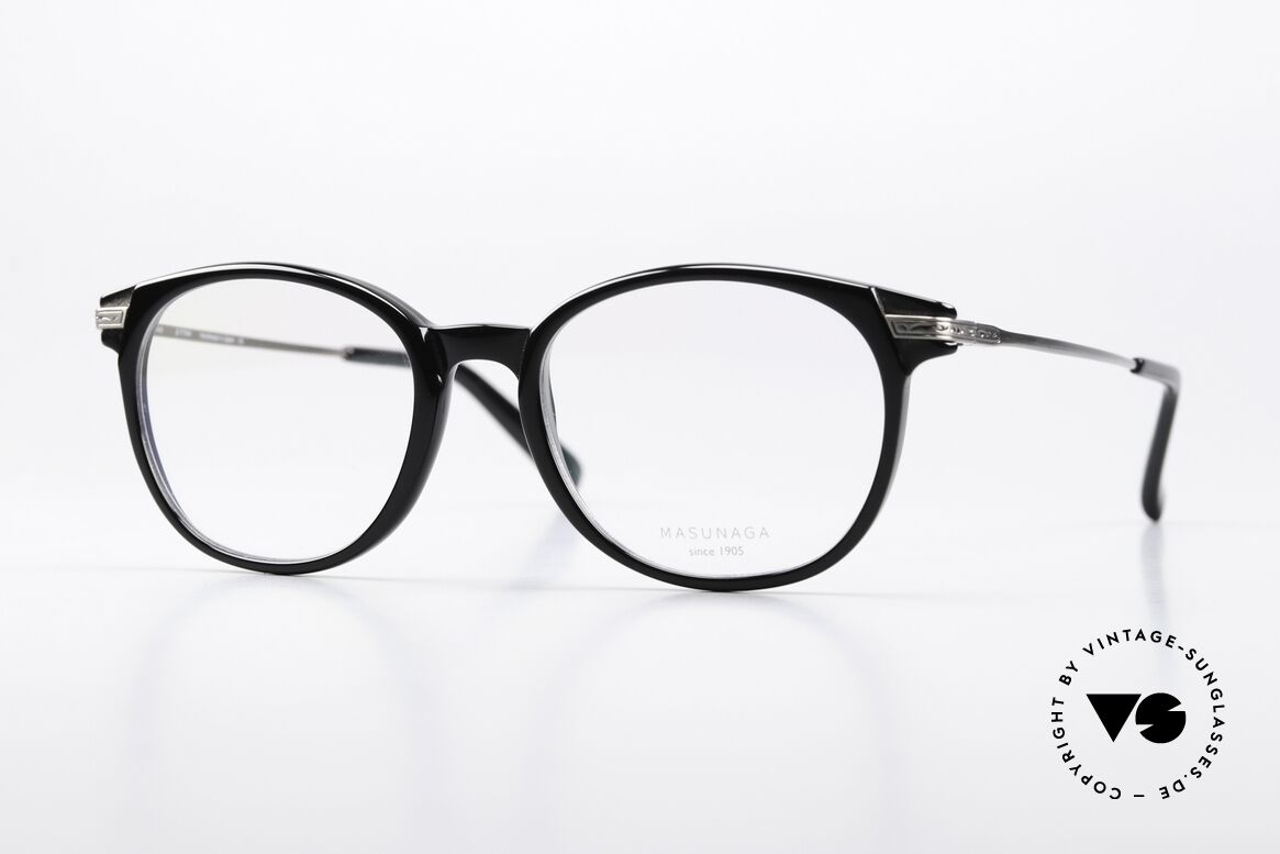 Masunaga GMS-811 Made in Japan Eyewear, Masunaga eyeglasses, GMS-811, size 48-18, c. 49, Made for Men and Women