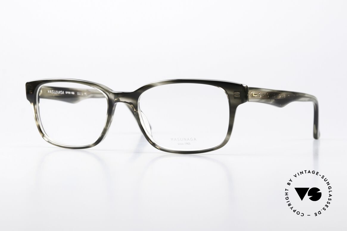 Masunaga 066 Handmade in Japan Eyewear, Masunaga eyeglasses, mod. 066, size 55-19, c. 24, Made for Men