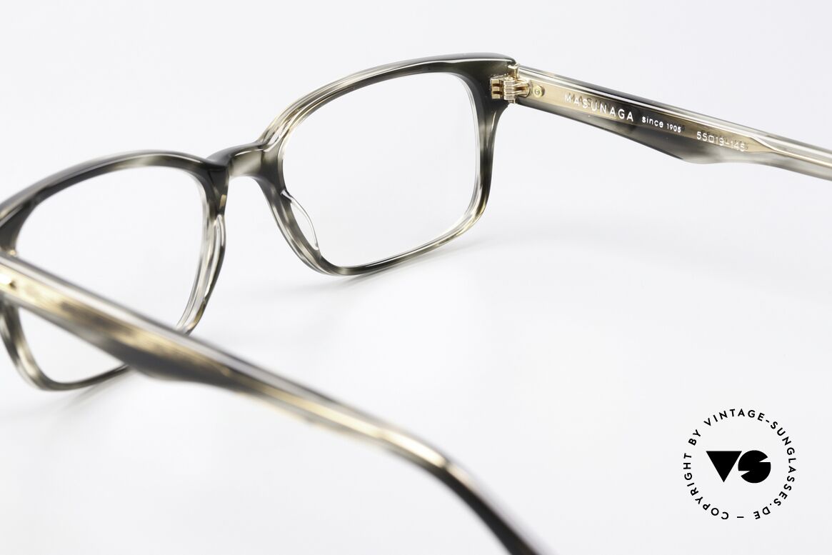 Masunaga 066 Handmade in Japan Eyewear, Size: large, Made for Men