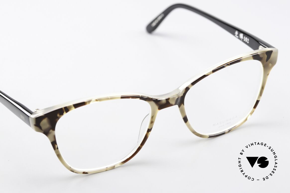 Masunaga 062 Acetate Frame For Ladies, precision & costly materials as a stylistic feature, Made for Women