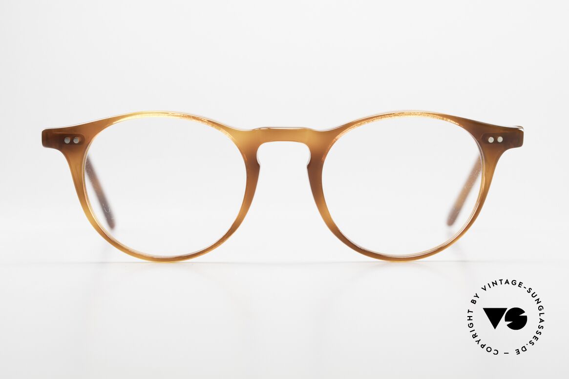 Lesca P18 Classic Panto Eyewear, LESCA unisex frame, m. P18, col. 053 tortoise, Made for Men and Women