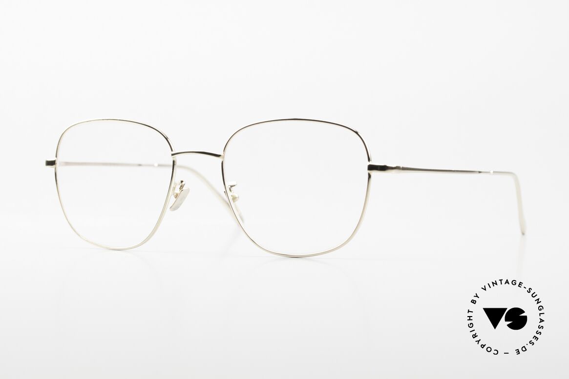 Gernot Lindner GL-302 925 Silver Square Panto, Gernot Lindner panto glasses, GL-302, size 51-20, Made for Men and Women