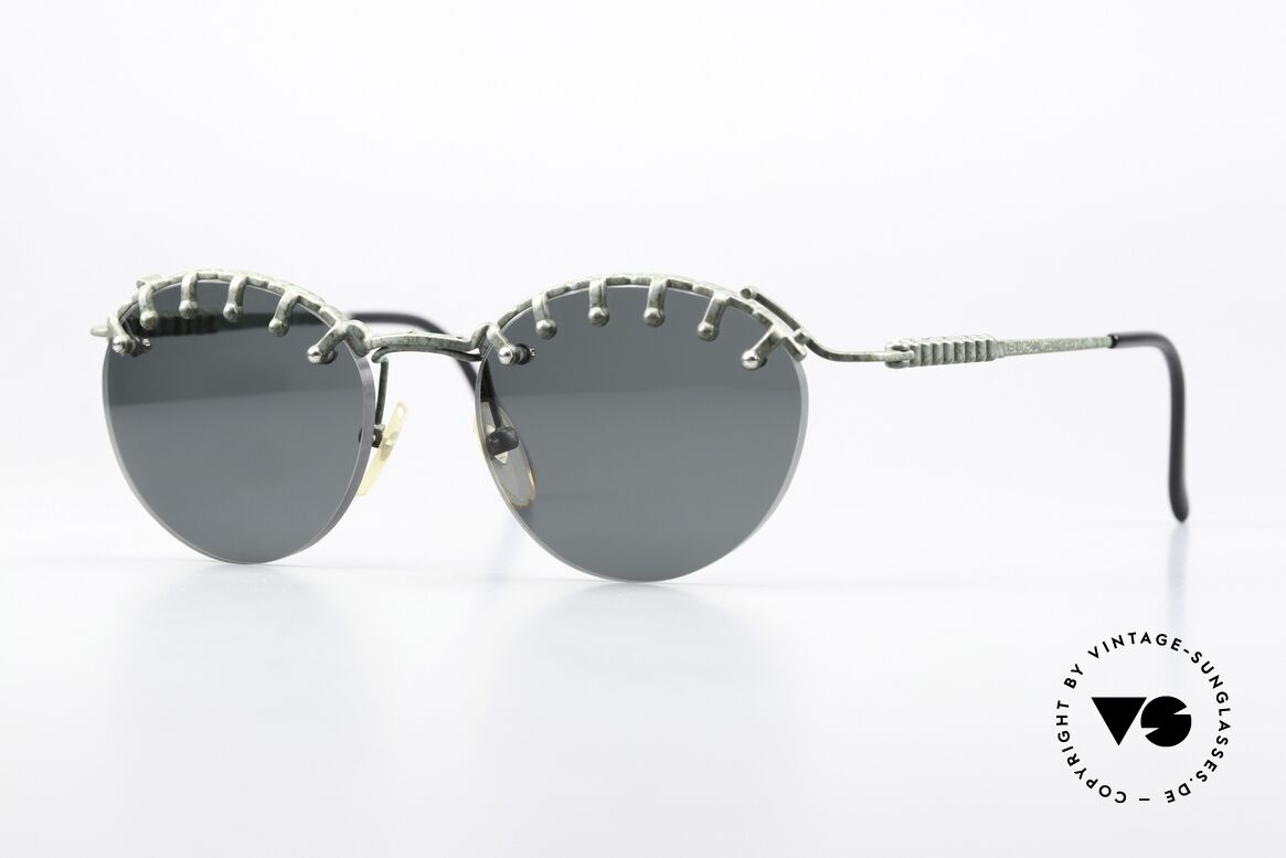 Jean Paul Gaultier 56-5103 Rihanna Vintage Glasses, imaginative vintage Jean Paul GAULTIER sunglasses, Made for Women