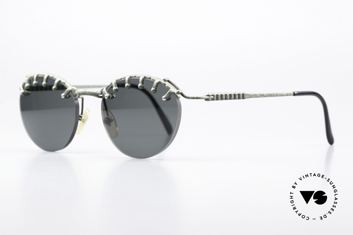 Jean Paul Gaultier 56-5103 Rihanna Vintage Glasses, a true EYE-CATCHER in high-end quality from 1997, Made for Women