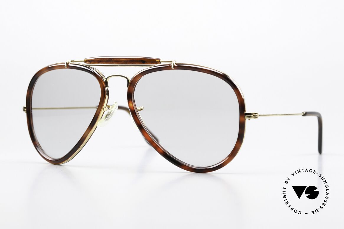 Ray Ban Traditionals Outdoorsman 80's B&L USA Aviator Shades, legendary & vintage Ray Ban USA sunglasses, Made for Men