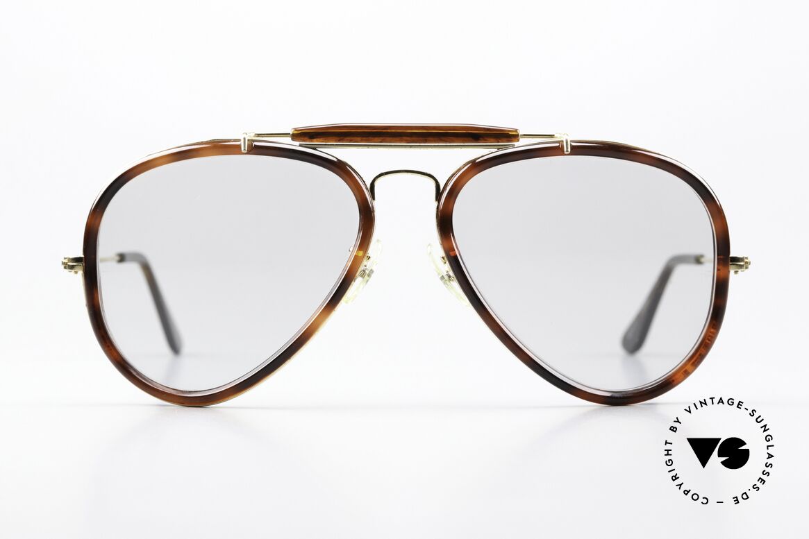 Ray Ban Traditionals Outdoorsman 80's B&L USA Aviator Shades, large size 62°14, Traditionals Style G Edition, Made for Men