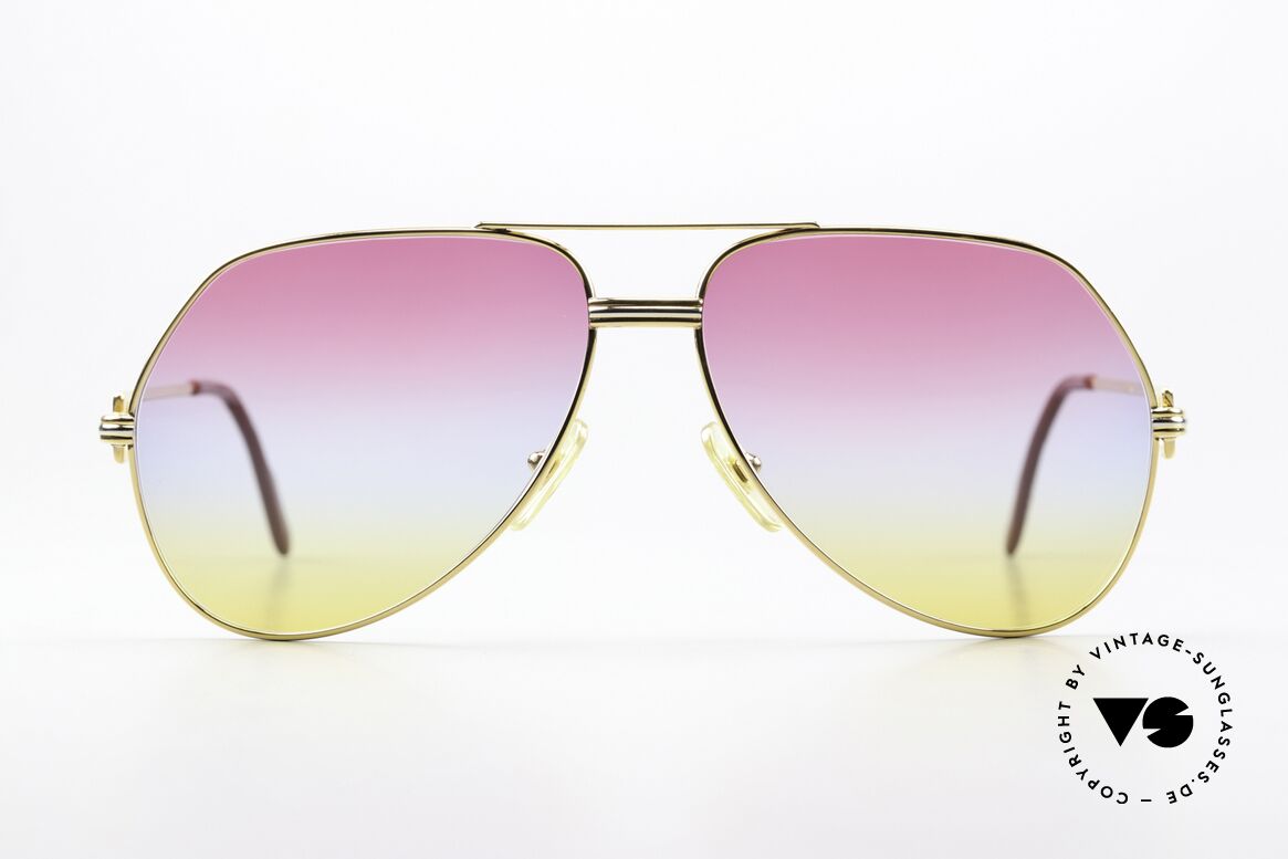 Cartier Vendome LC - L Rare Luxury Aviator Shades, mod. "Vendome" was launched in 1983 & made till 1997, Made for Men and Women