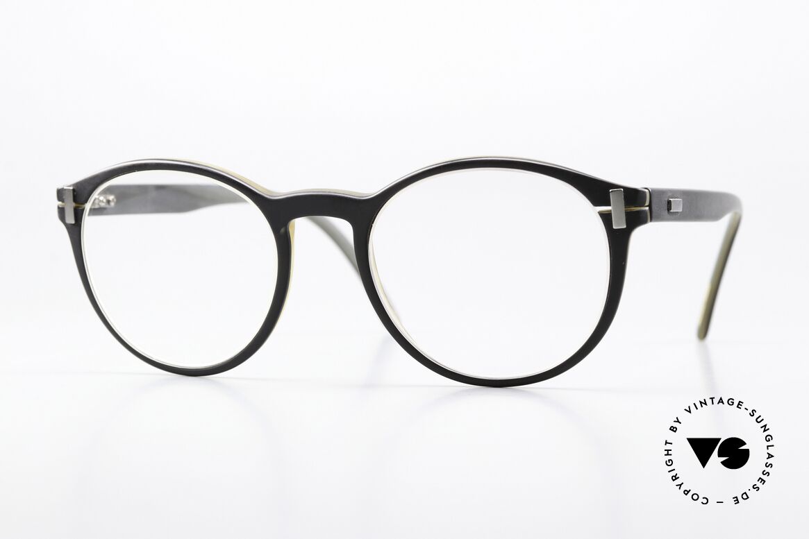 Hoffmann V7773 Luxury Natural Eyewear, Hoffmann Natural Eyewear V7773 H13 matt GunM F09, Made for Men and Women
