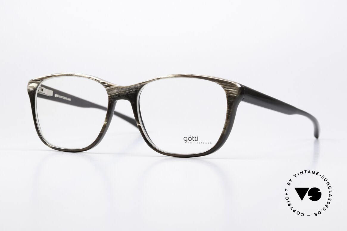 Götti Bogart Genuine Horn Eyeglasses, Goetti Bogart BM horn eyeglasses, size 50/17, 145, Made for Men and Women