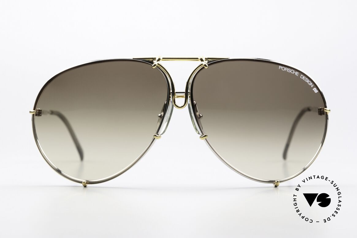 Porsche 5621 Most popular 80's Version, bicolor: gold and silver = best-selling in the 1980's, Made for Men