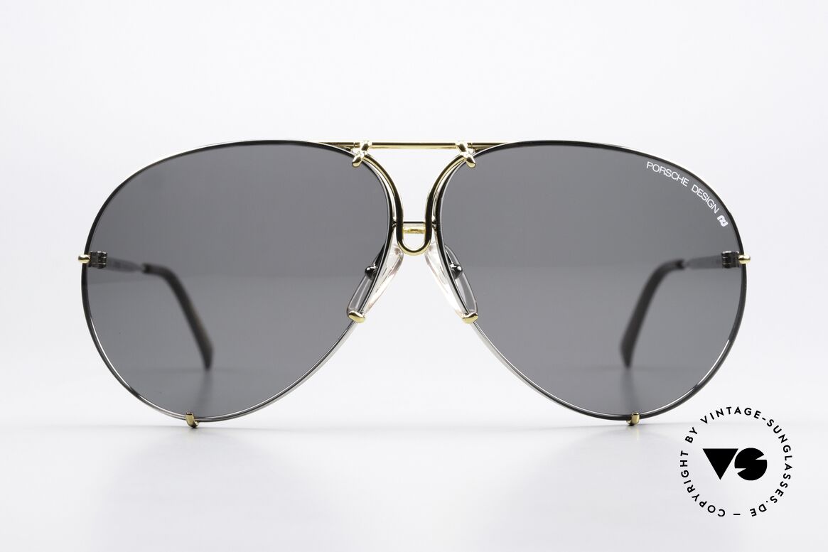 Porsche 5621 80's Bicolor Sunglasses, ingeniously made for different light intensities / sun, Made for Men