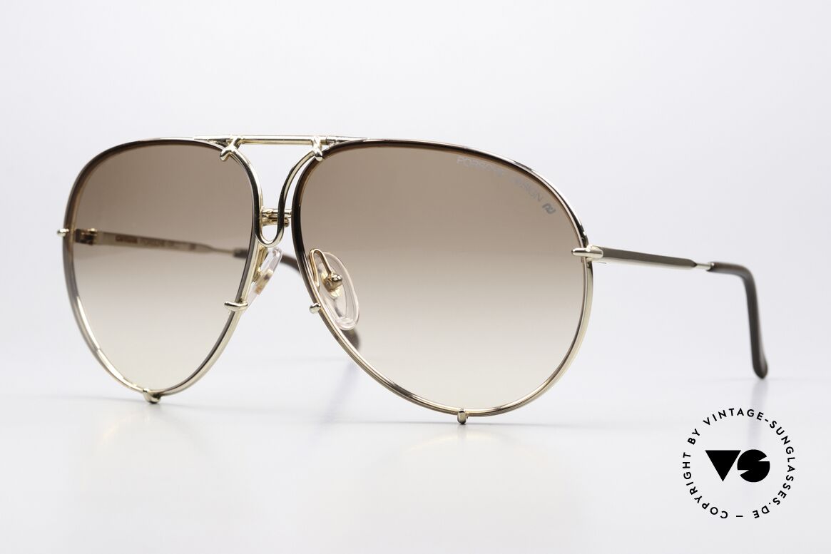 Porsche 5623 Black Mass Movie Sunglasses, vintage Porsche Design by Carrera shades from 1987, Made for Men and Women