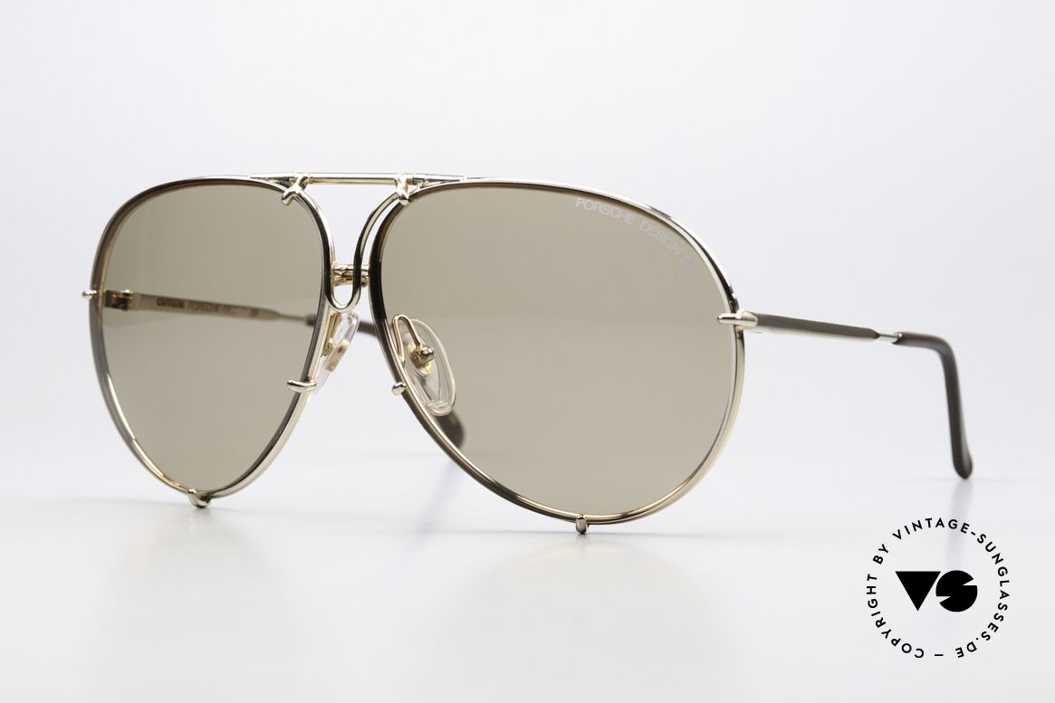 Porsche 5623 Black Mass Movie Sunglasses, unworn rarity + orig. Porsche case (collector's item), Made for Men and Women