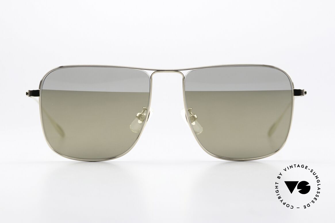 USh by Yuichi Toyama US-012 Made in Japan Insider Frame, feather-light titan frame with split mirrored sun lenses, Made for Men and Women