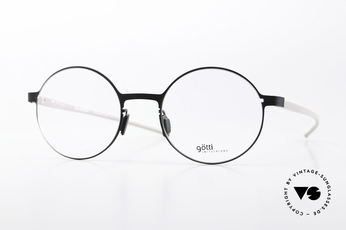 Götti Tamal Super Light Round Specs, Götti / Goetti eyeglasses, Tamal in size 48/20, Made for Men and Women