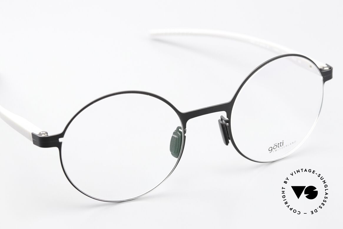 Götti Tamal Super Light Round Specs, unworn designer piece from 2015, with hard case, Made for Men and Women