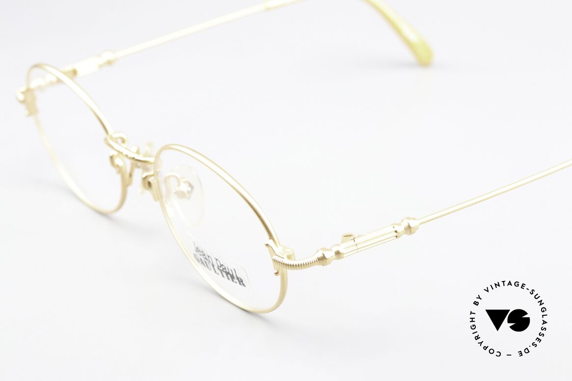 Jean Paul Gaultier 55-6109 Round Vintage Specs 90s, real designer piece in TOP quality, (made in Japan), Made for Men and Women