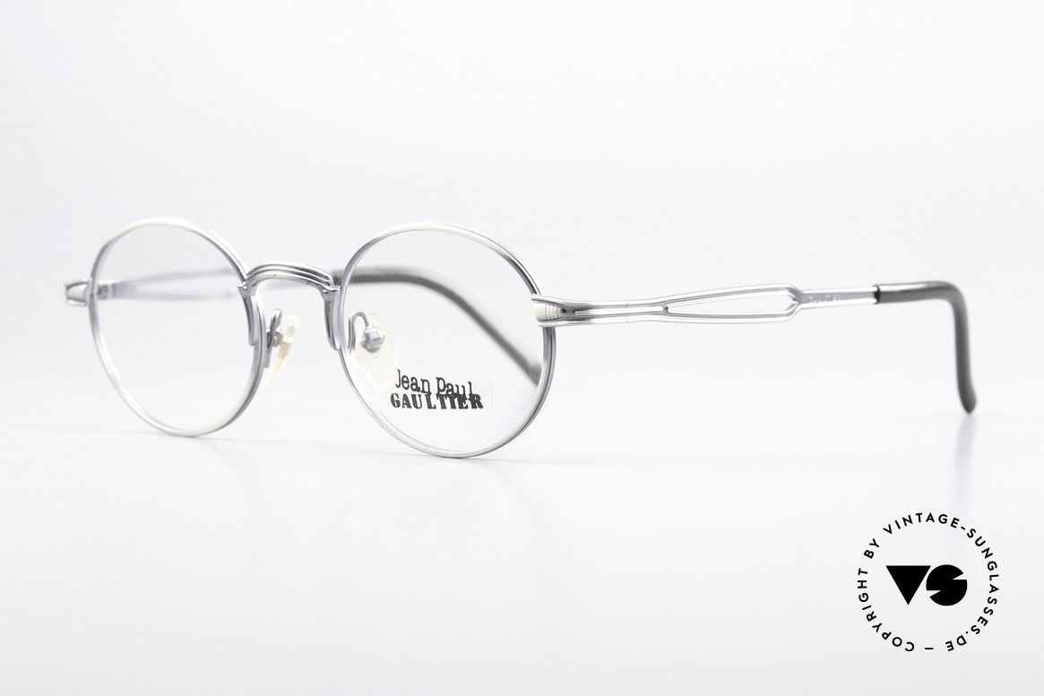 Jean Paul Gaultier 55-7107 Vintage Eyewear From 1997, with orig. JPG DEMO lenses (true collector's item), Made for Men and Women