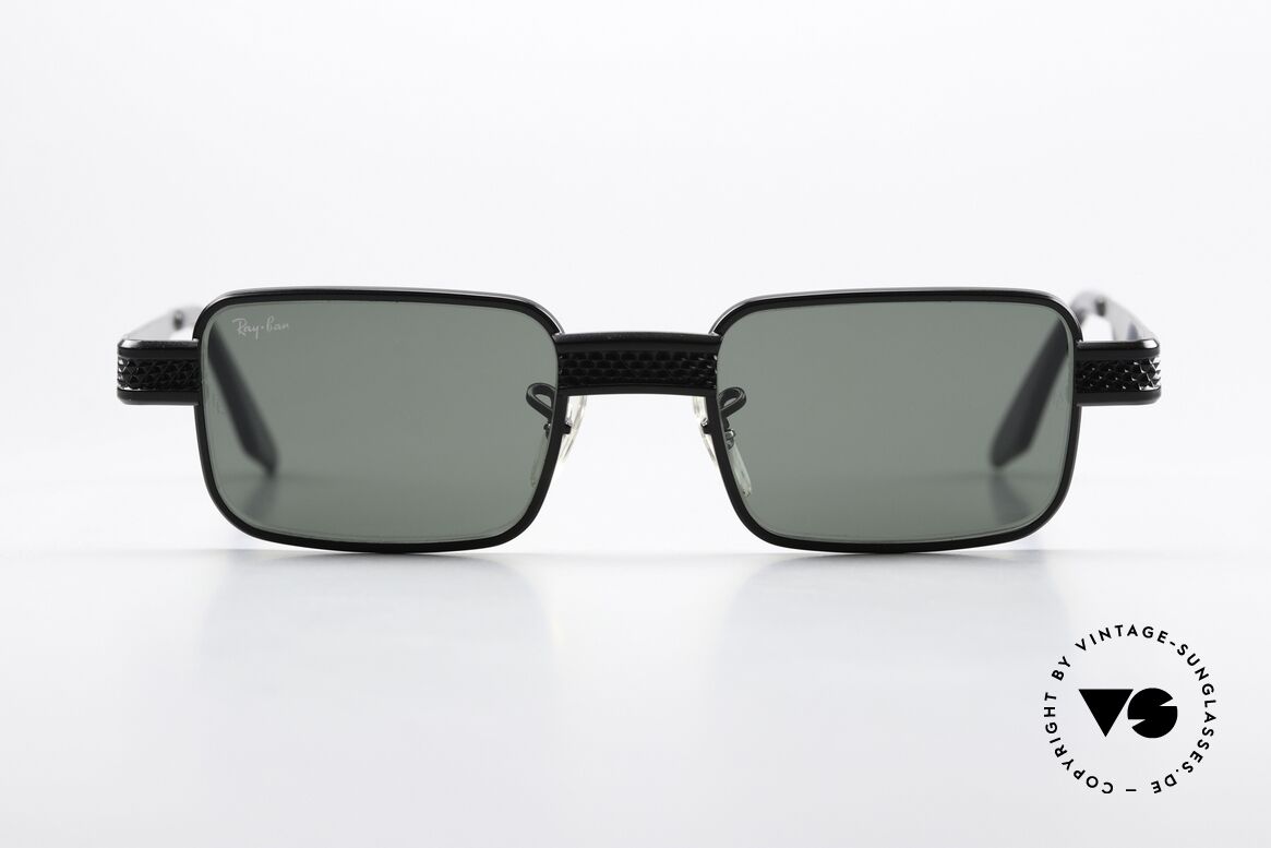 Ray Ban Undercurrent One of the last USA Ray-Bans, RAY-BAN Undercurrent Metal 2 Black Rectangle shades, Made for Men and Women