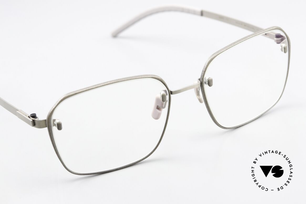 Götti Perspective Bold01 Rimless With Strong Contours, unworn designer piece with hard case, size 51/17, Made for Men and Women