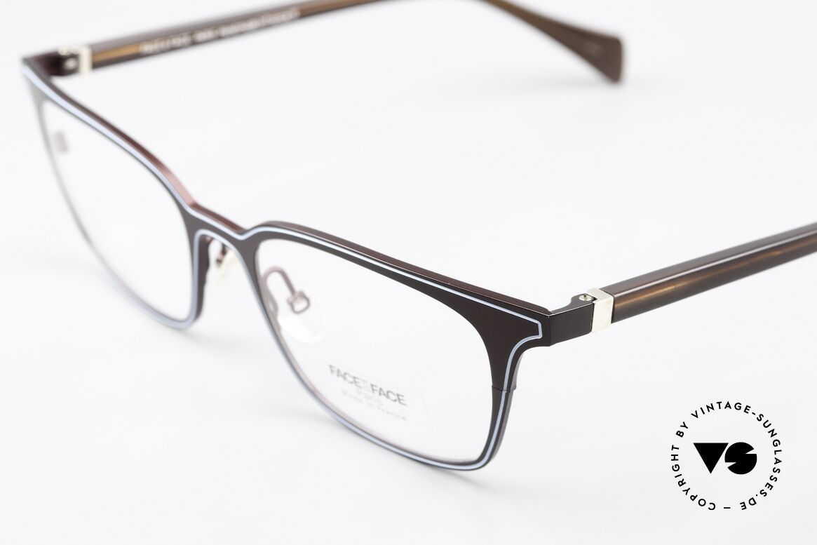 Face a Face Vicky 3 Design With Fine Lines, acetate temples with flexible spring hinges, ideal fit, Made for Women