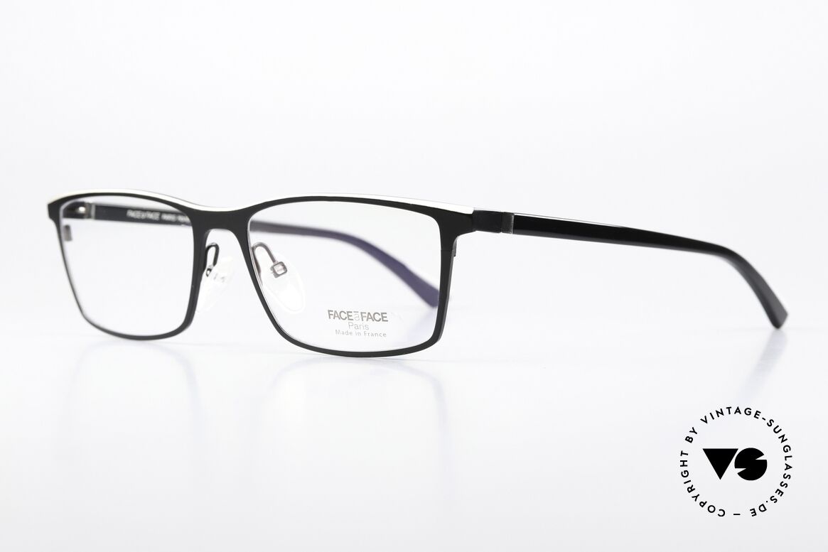 Face a Face Arrow 2 Handmade In France Frame, metal front with very fine lines, discreetly colored, Made for Men and Women