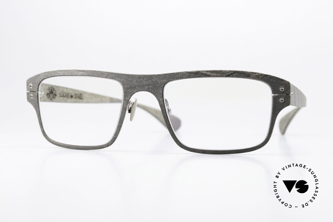 Lucas de Stael Petrus P11 Stone + Genuine Cow Leather, LUCAS de STAËL, Petrus P11 in size 48/21, color 01, Made for Men