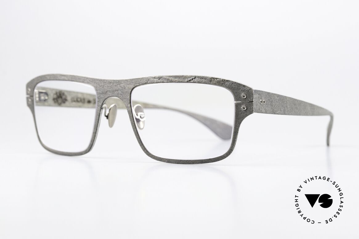 Lucas de Stael Petrus P11 Stone + Genuine Cow Leather, incredibly made of metal, stone and leather; vertu!, Made for Men